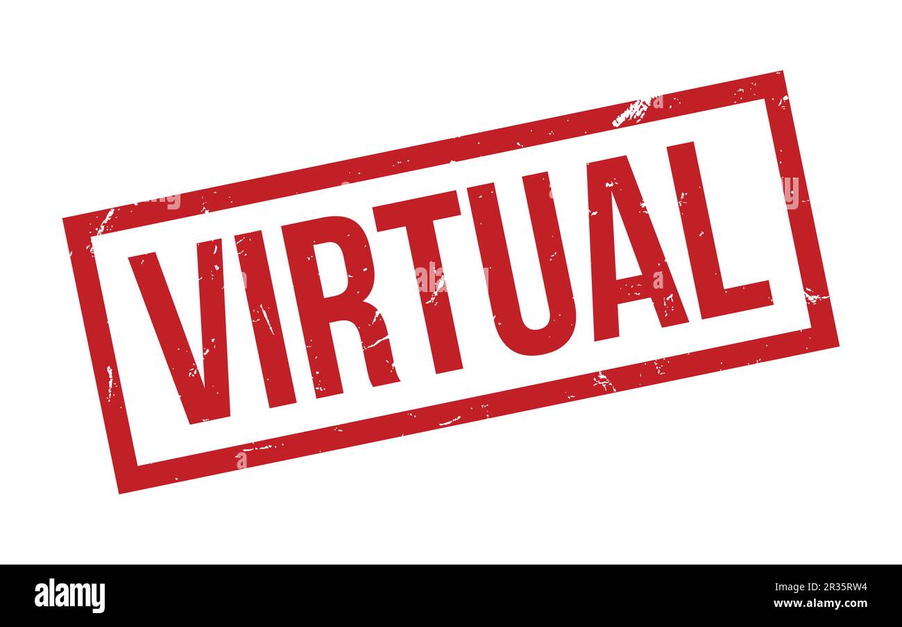 Red Virtual Rubber Stamp Seal Vector Stock Vector Image & Art - Alamy