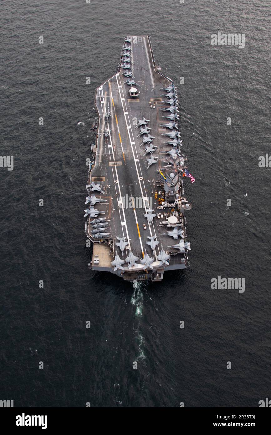 The firstinclass aircraft carrier USS Gerald R. Ford (CVN 78