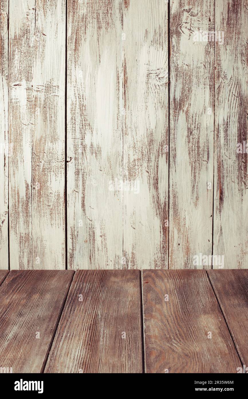 Old shabby wooden wall Stock Photo - Alamy