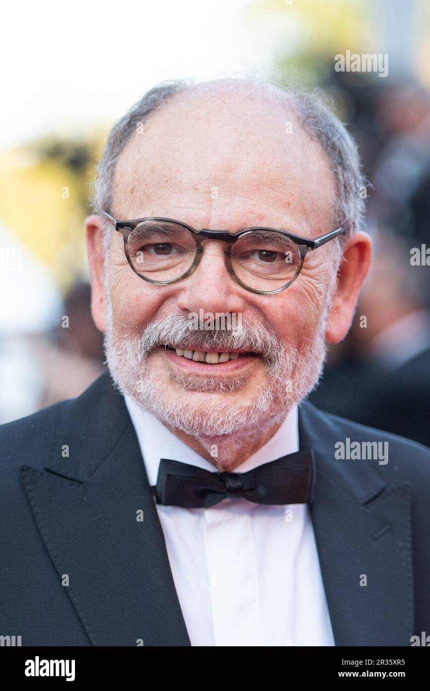 Cannes, France. 22nd May, 2023. Jean-Pierre Darroussin attending the Club  Zero Premiere as part of the 76th Cannes Film Festival in Cannes, France on  May 22, 2023. Photo by Aurore Marechal/ABACAPRESS.COM Credit: