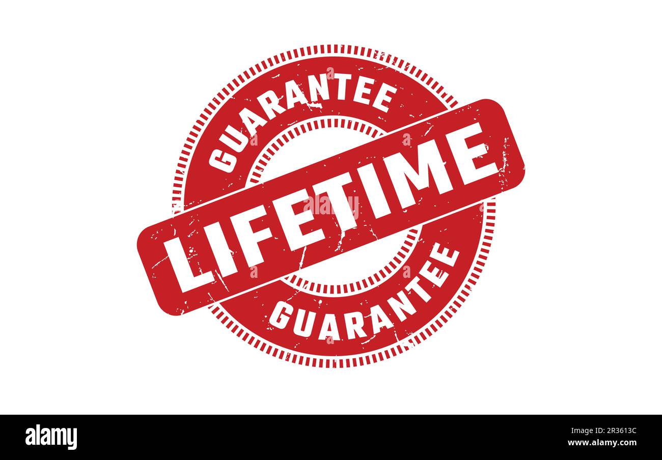 Lifetime Guarantee Rubber Stamp Vector Stock Vector Image & Art Alamy