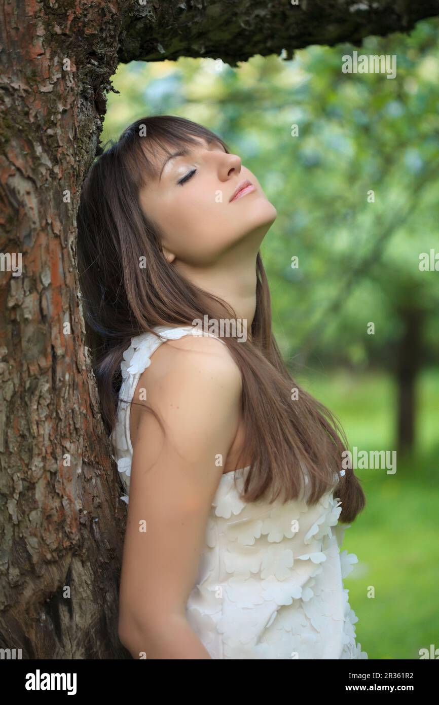Portrait of charming girl Stock Photo - Alamy