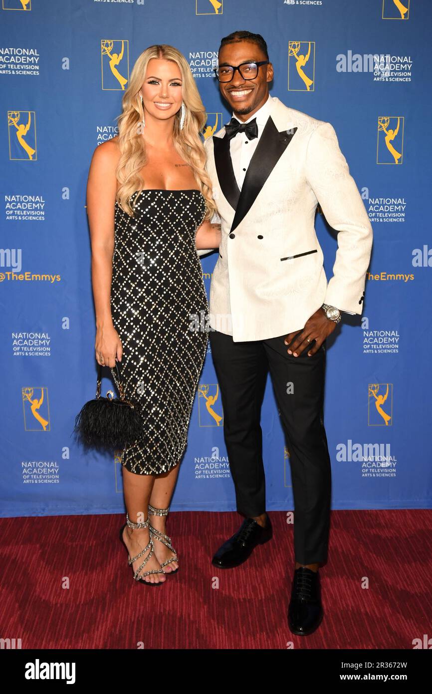 New York, USA. 22nd May, 2023. Grete Sadeiko Griffin and Robert Griffin