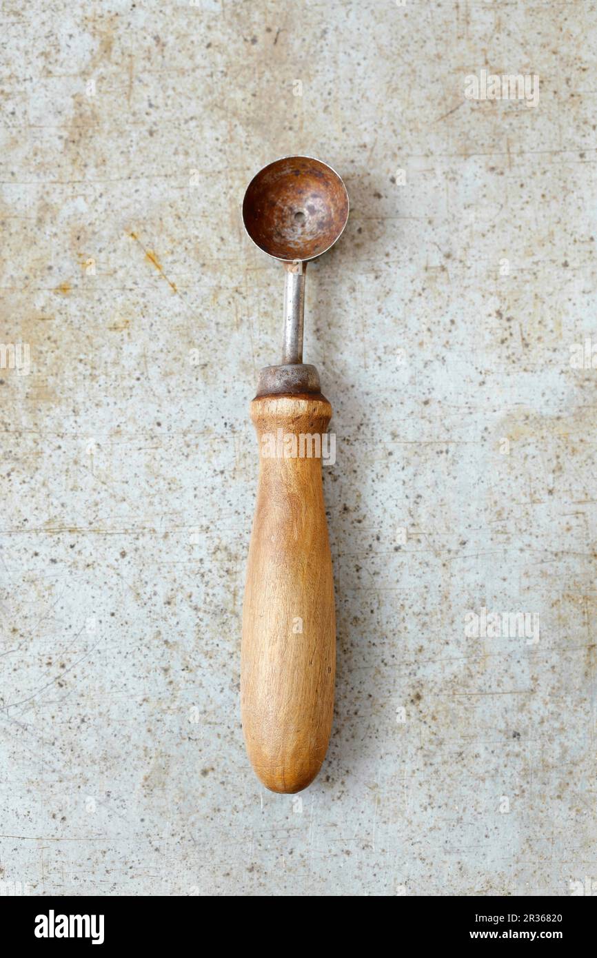 A vintage melon baller Stock Photo Alamy