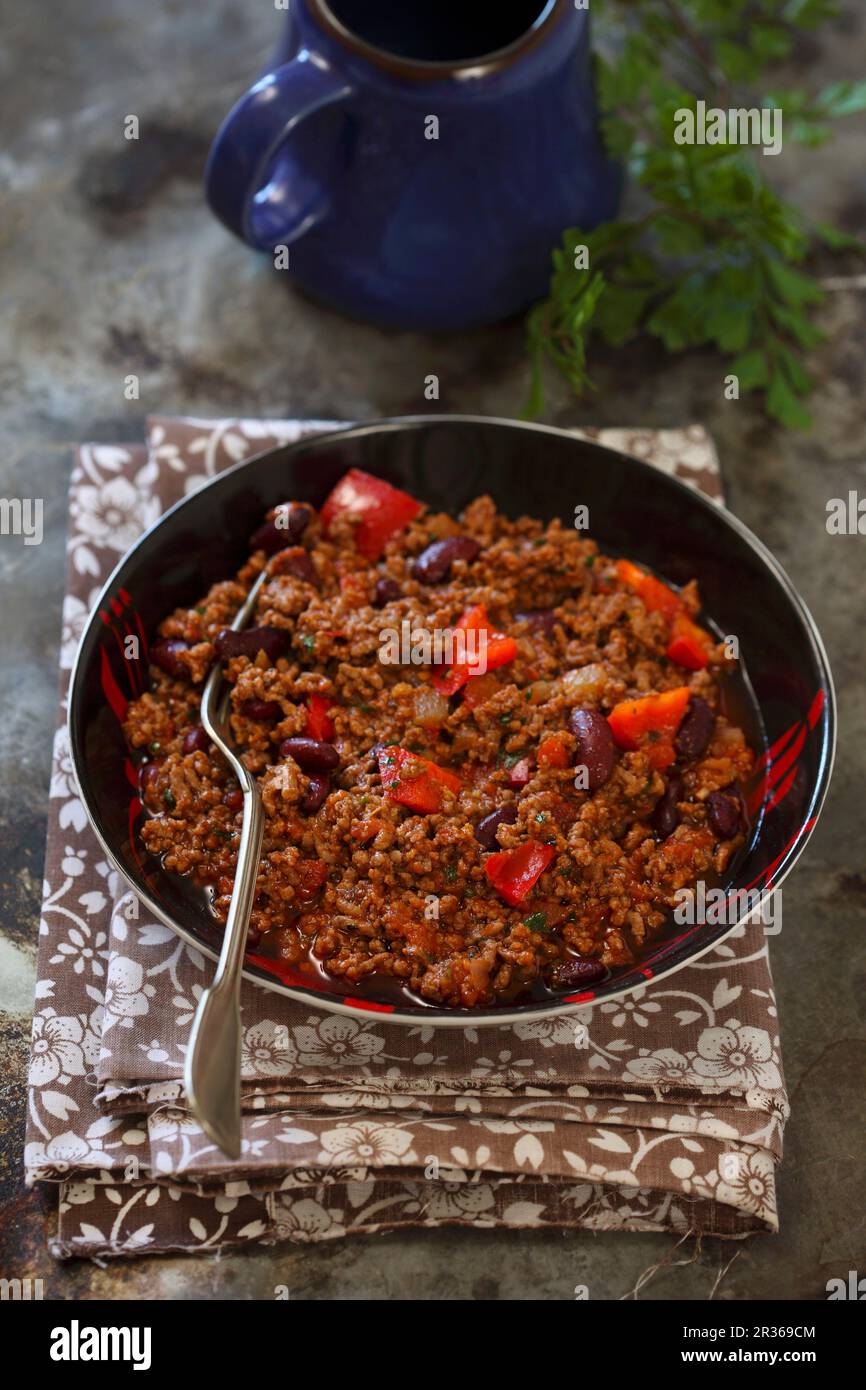 Chilli con carne sweet hi-res stock photography and images - Alamy