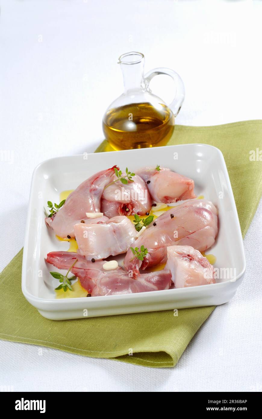 Close up marinade meat in hi-res stock photography and images - Alamy