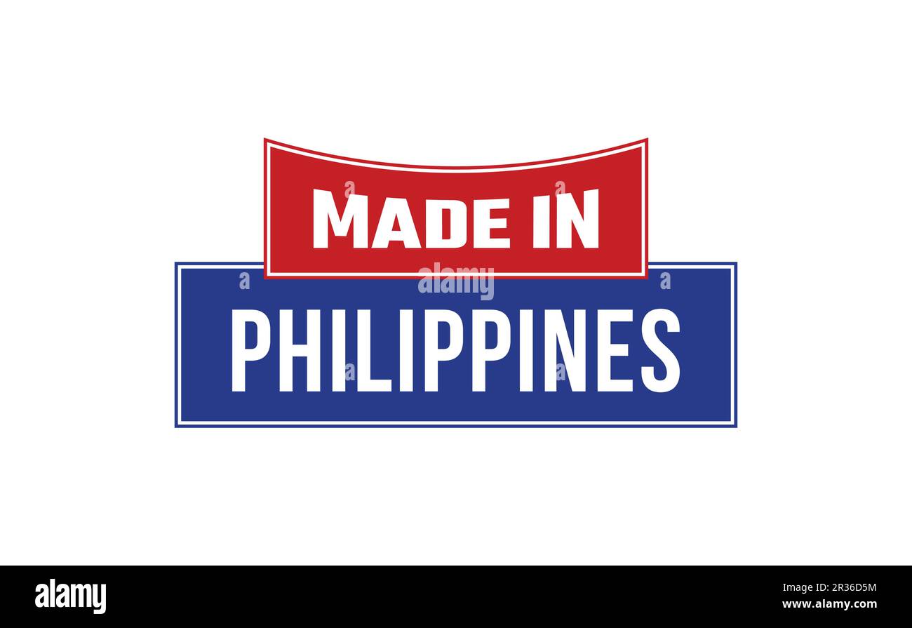 Made In Philippines Seal Vector Stock Vector Image & Art Alamy