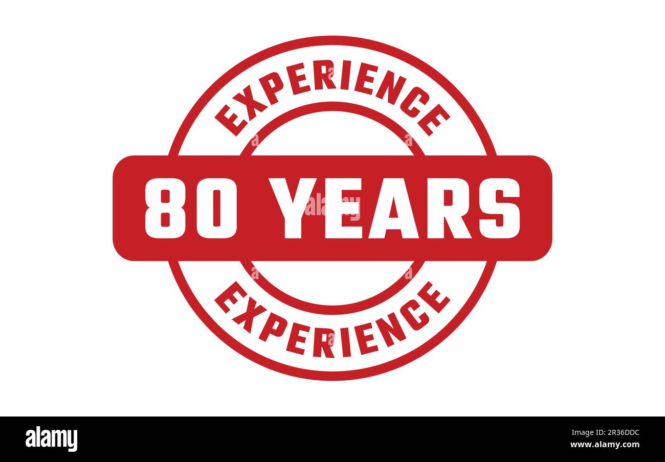 80 years logo Stock Vector Images Alamy