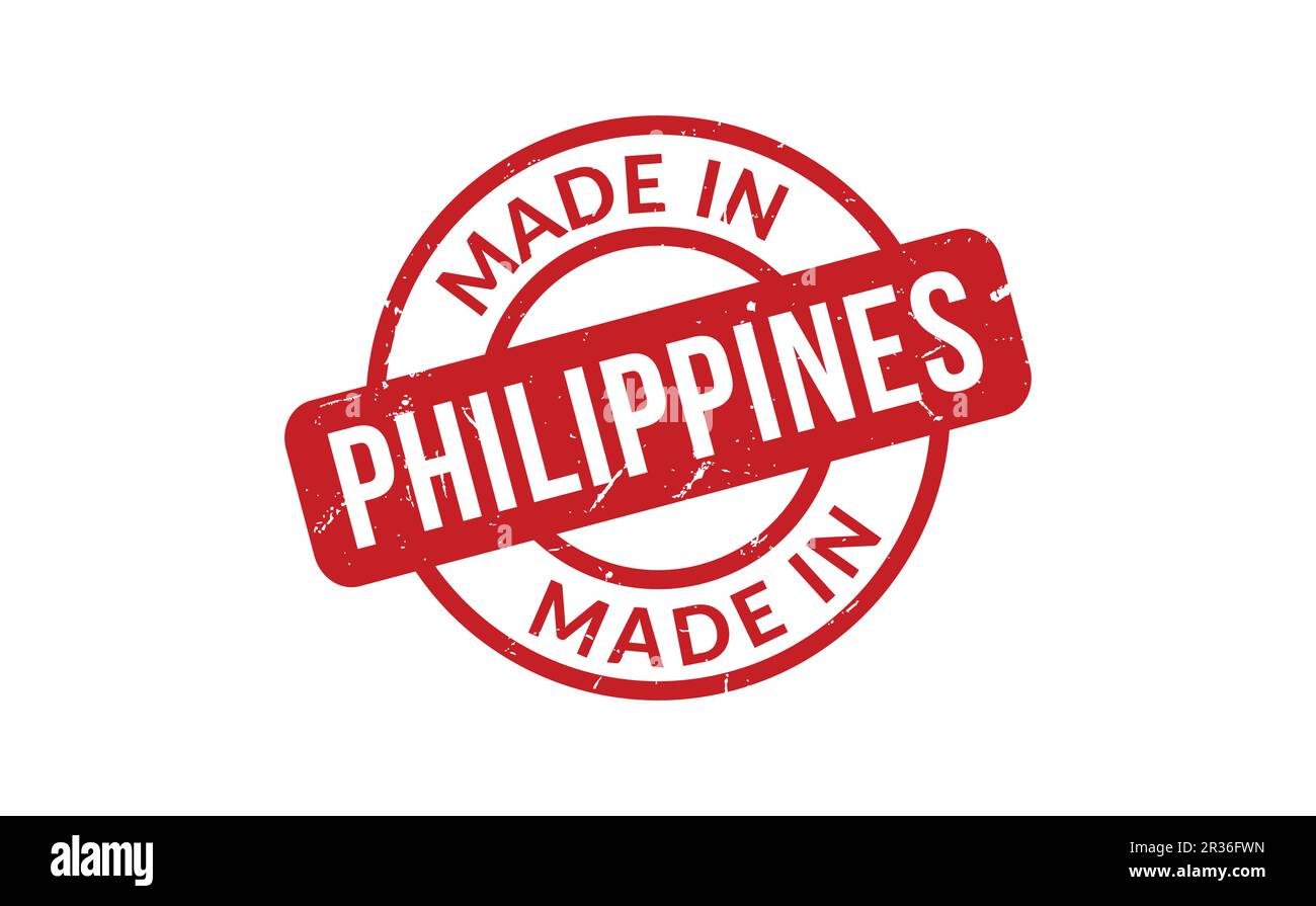 Made In Philippines Rubber Stamp Stock Vector Image & Art Alamy