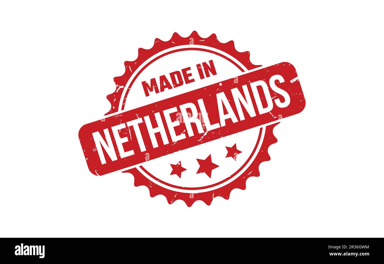 Made In Netherlands Rubber Stamp Stock Vector Image & Art Alamy