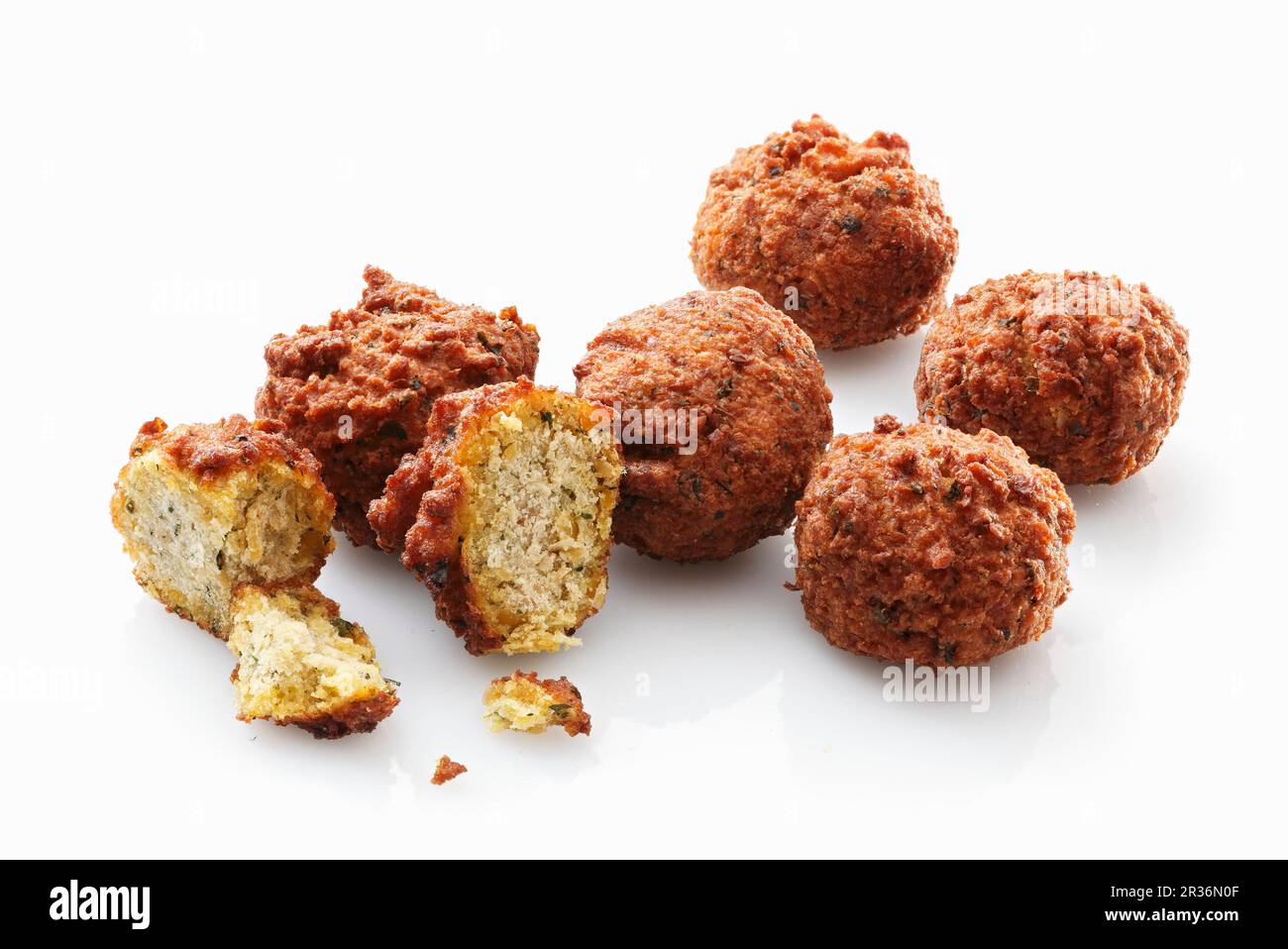 Falafel (chickpea balls, Arabia) Stock Photo