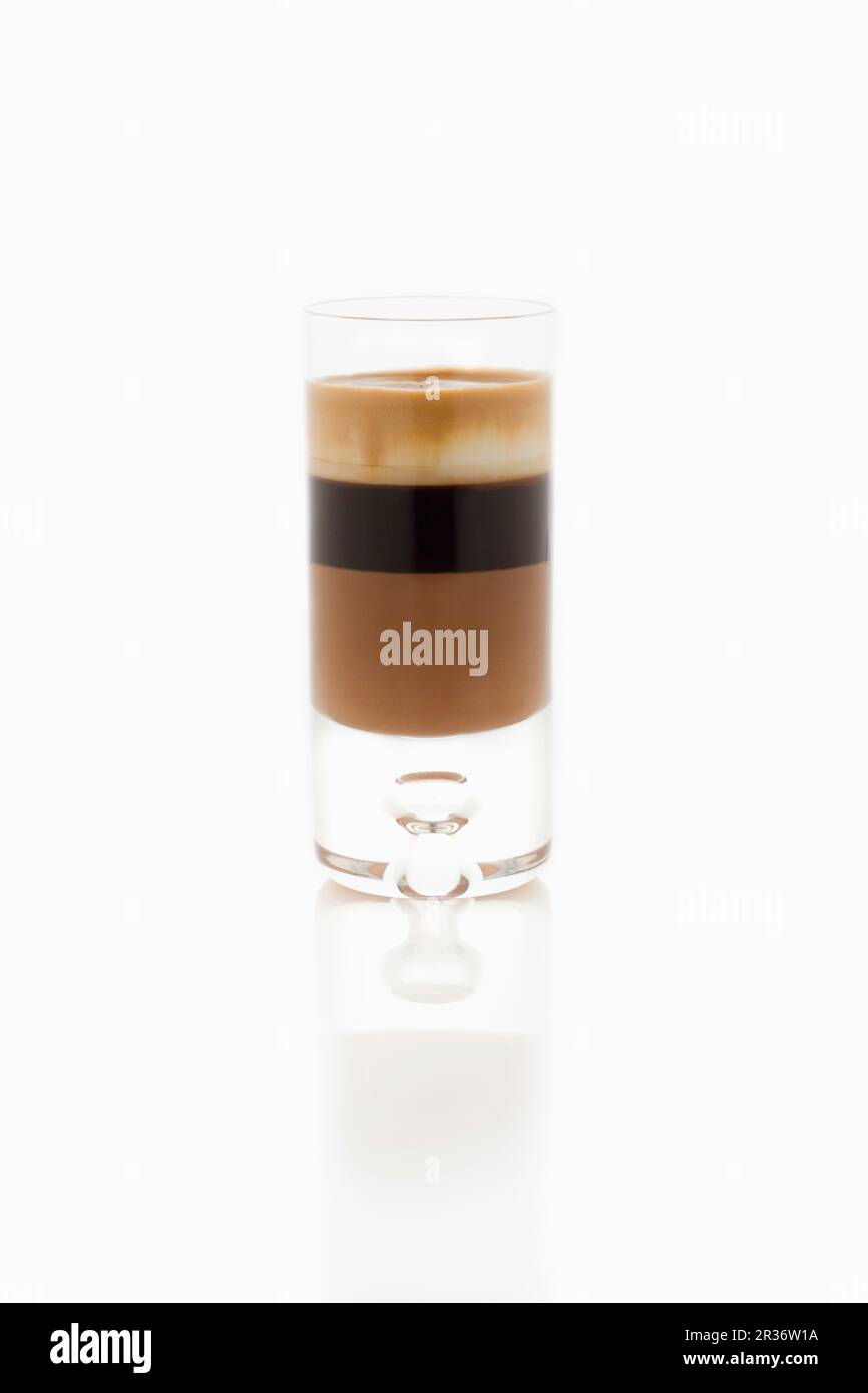 Bicerin (a chocolate and coffee drink from Turin Stock Photo Alamy