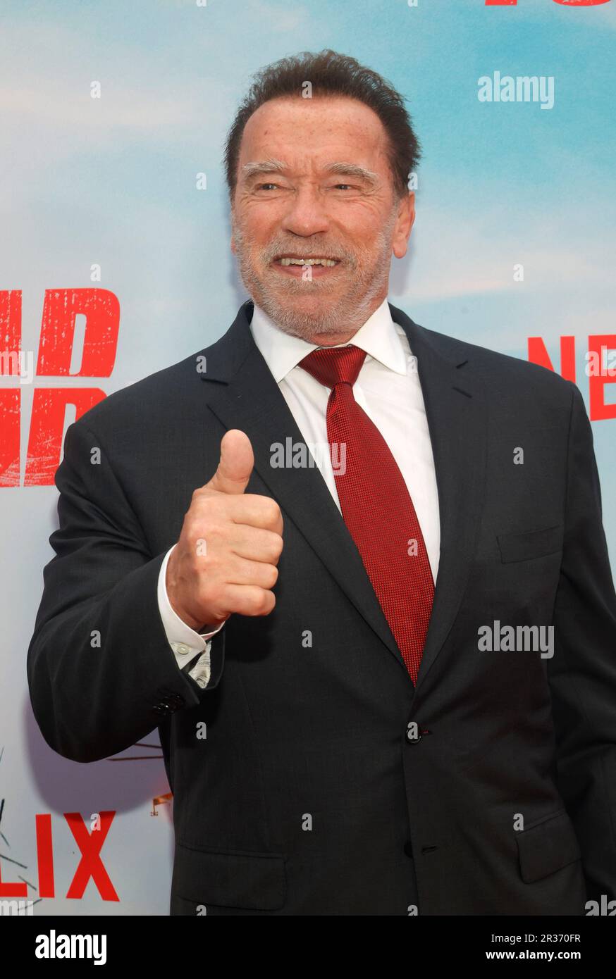 Los Angels Ca 22nd May 2023 Arnold Schwarzenegger At The Premiere