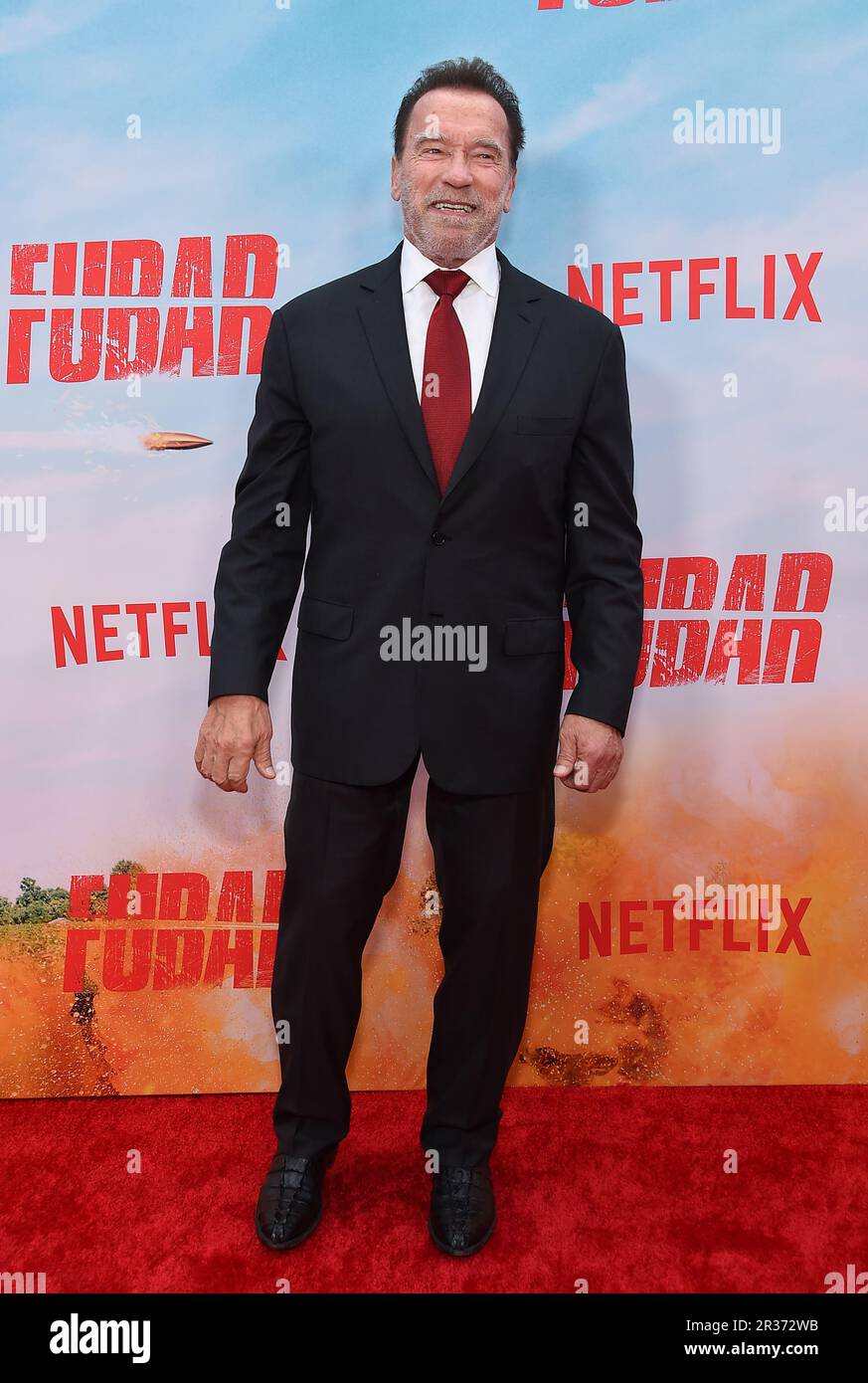 Los Angeles, USA. 22nd May, 2023. Arnold Schwarzenegger arriving at the