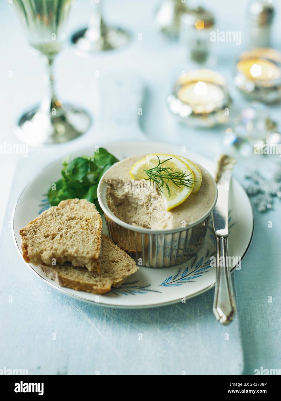 Smoked Mackerel Pate Stock Photo Alamy