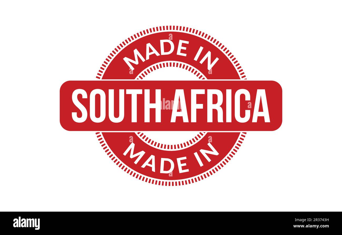 Made In South Africa Rubber Stamp Stock Vector Image & Art Alamy