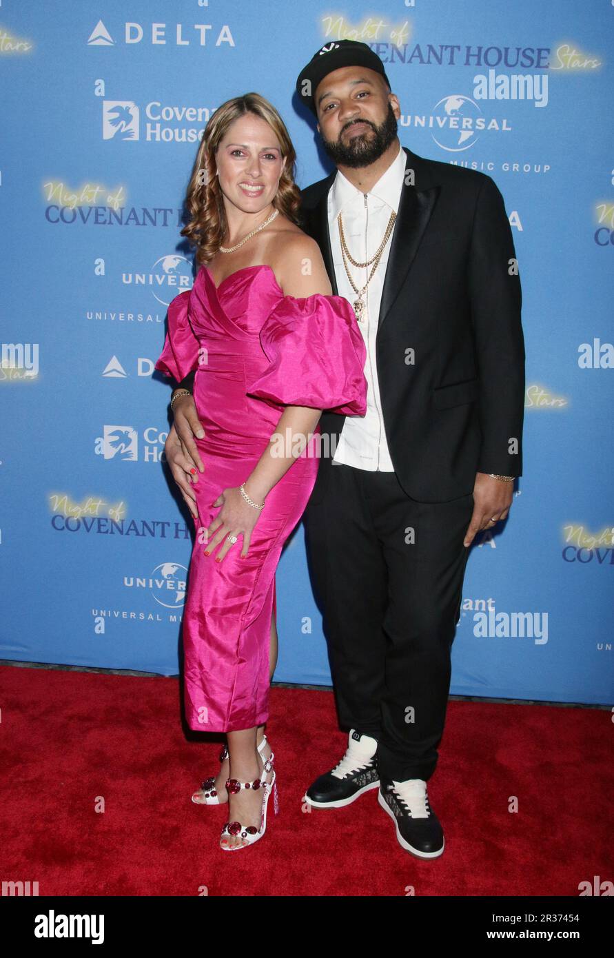 New York, NY, USA. 22nd May, 2023. The Kid Mero and Heather Martinez at Covenant House's A Night Of Covenant House Stars Gala at The Rooftop Pavilion and Terrace at the Javits Center in New York City Credit: Rw/Media Punch/Alamy Live News Stock Photo