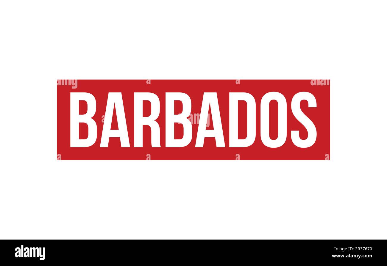 Barbados Rubber Stamp Seal Vector Stock Vector Image & Art Alamy