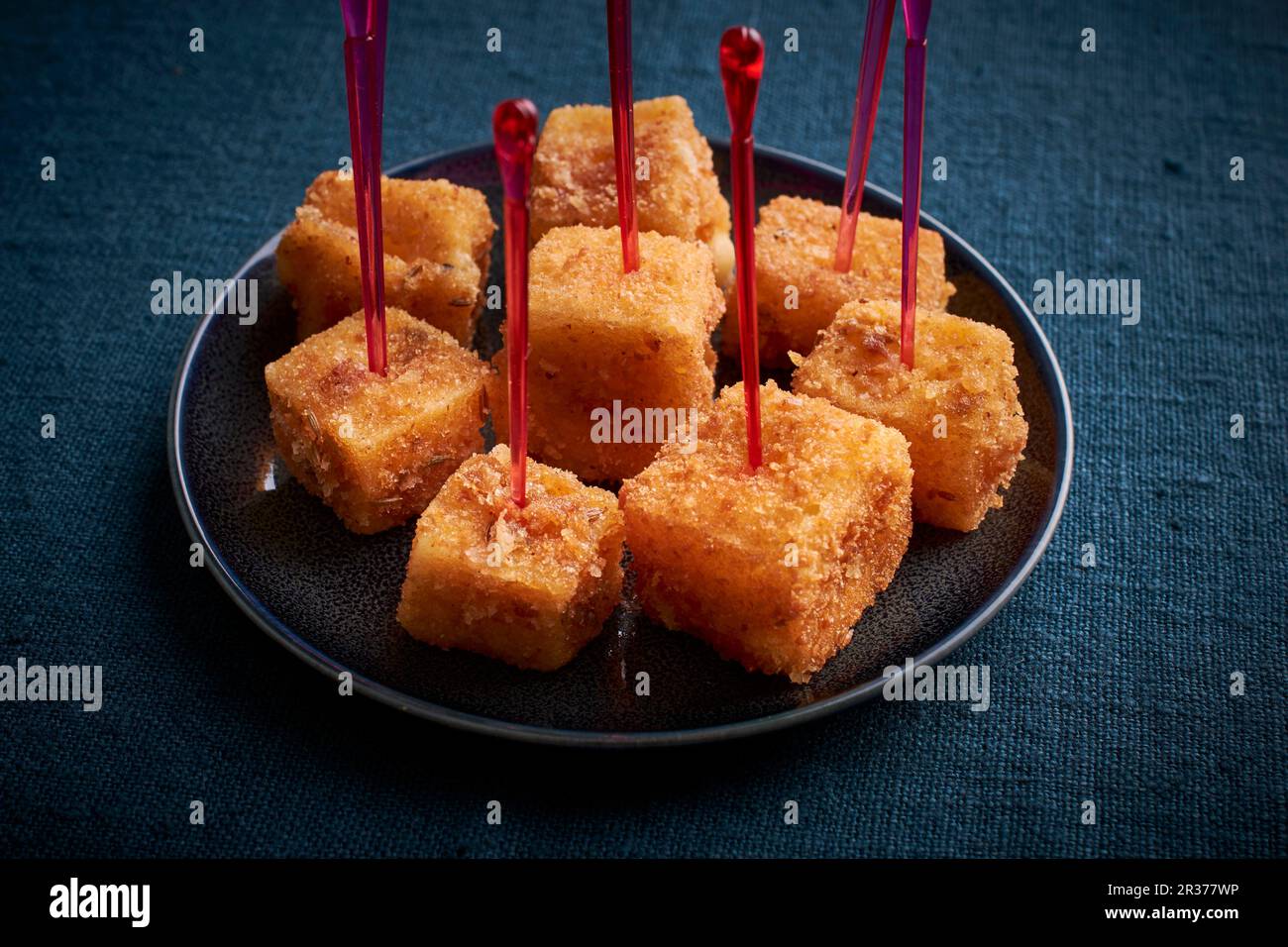 Deep fried cheese cubes hires stock photography and images Alamy