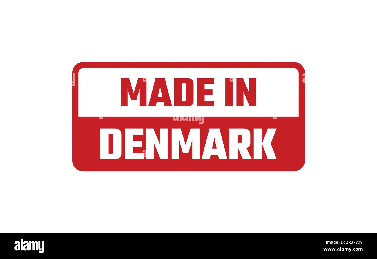 Made In Denmark Rubber Stamp Stock Vector Image & Art Alamy
