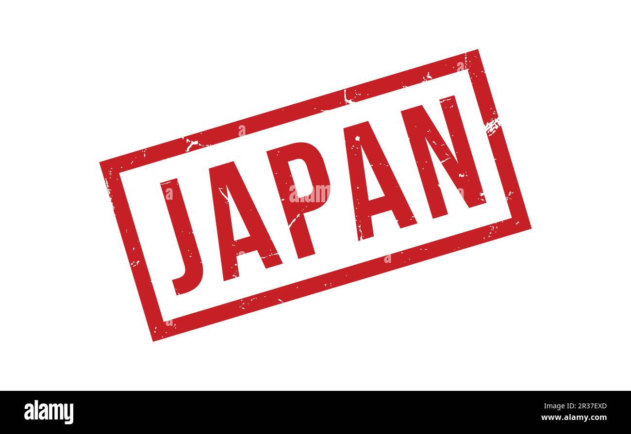 Japan Rubber Stamp Seal Vector Stock Vector Image & Art Alamy