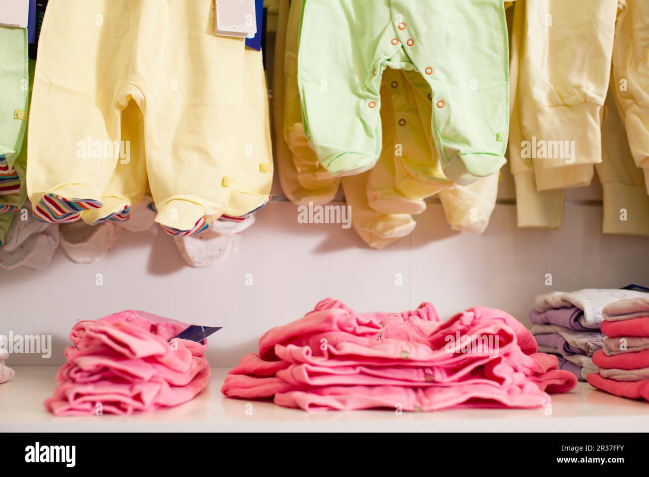 Baby clothes shop Stock Photo - Alamy