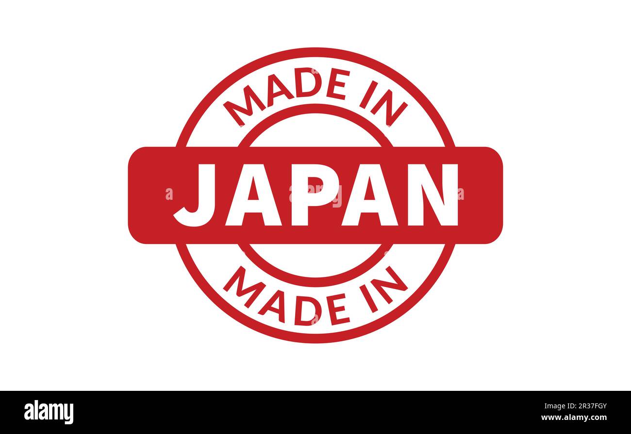 Made In Japan Rubber Stamp Stock Vector Image & Art Alamy