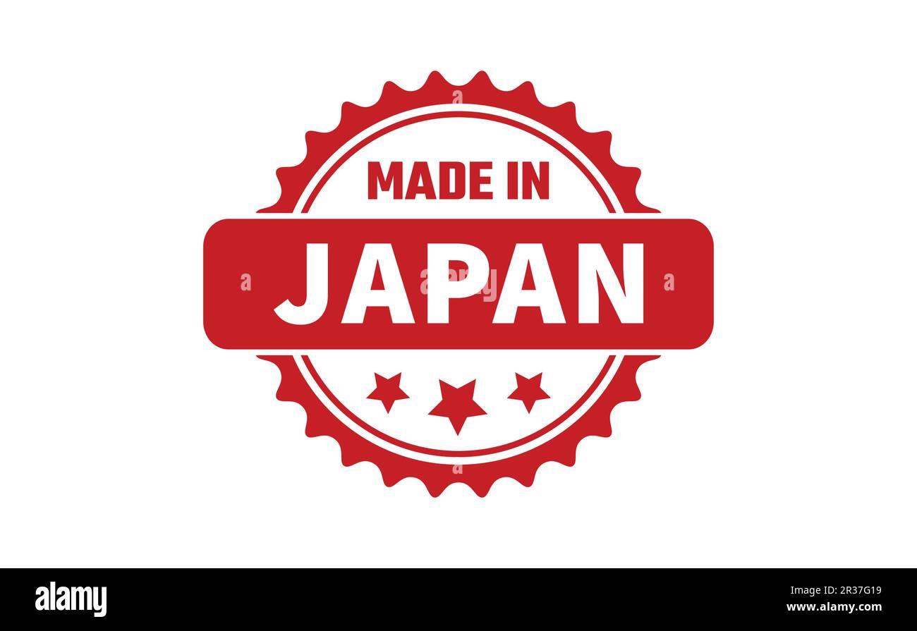 Made In Japan Rubber Stamp Stock Vector Image & Art Alamy