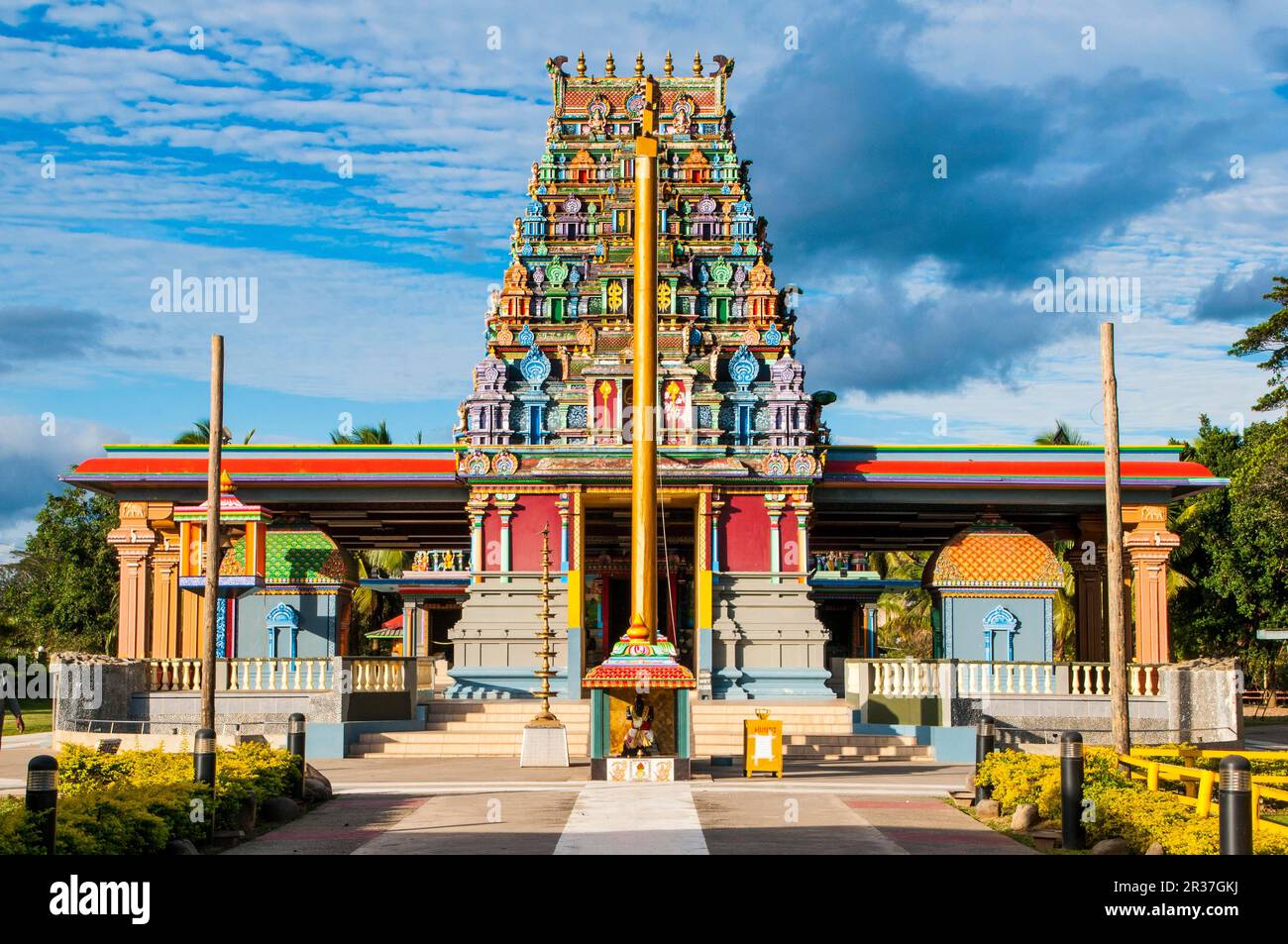 Sri Siva Subramaniya hindu temple, Nadi, Viti levu, Fiji Stock Photo ...
