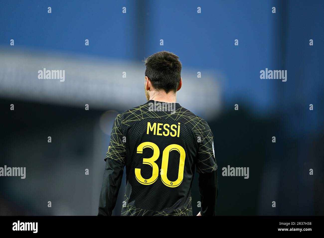 Paris, France. 21st May, 2023. Leo Lionel Messi during the Ligue 1 ...