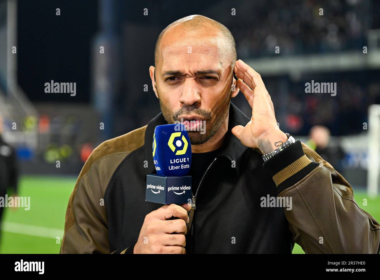 Paris, France. 21st May, 2023. Thierry Henry, consultant for Amazon