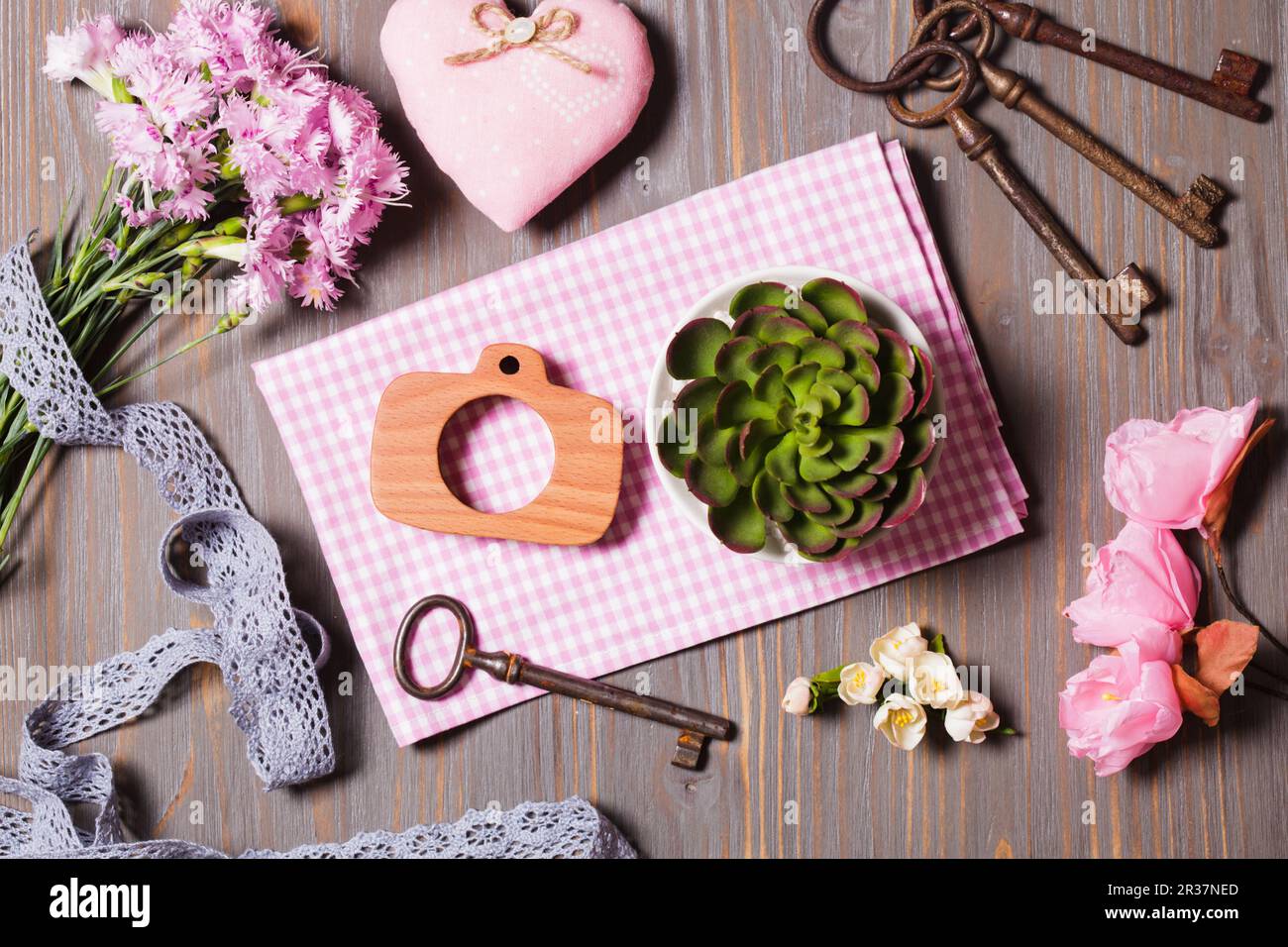 Set handmade hi-res stock photography and images - Alamy