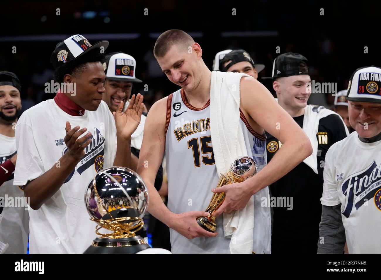 Jokic, do Denver Nuggets, é eleito MVP das Finais da NBA pela