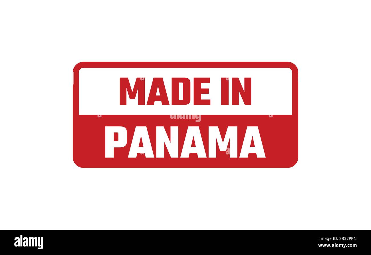 Made In Panama Rubber Stamp Stock Vector