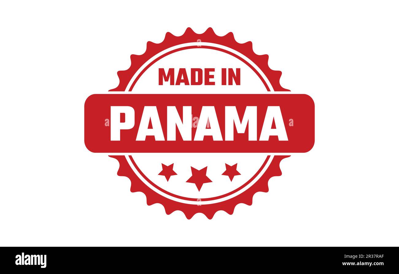 Made In Panama Rubber Stamp Stock Vector