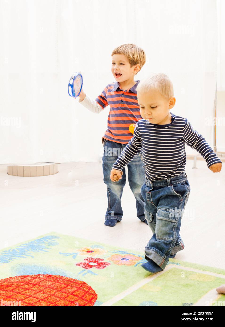 Three Young Children All Look With Interest, Stock Image 222815