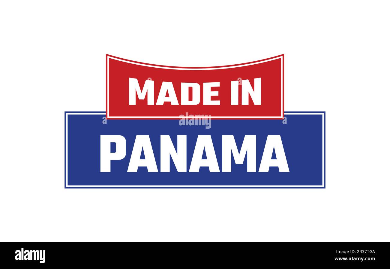 Made In Panama Seal Vector Stock Vector