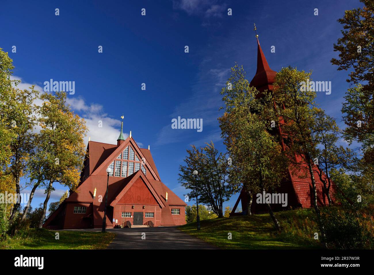 Church, Kiruna, Lapland, Sweden2 Stock Photo