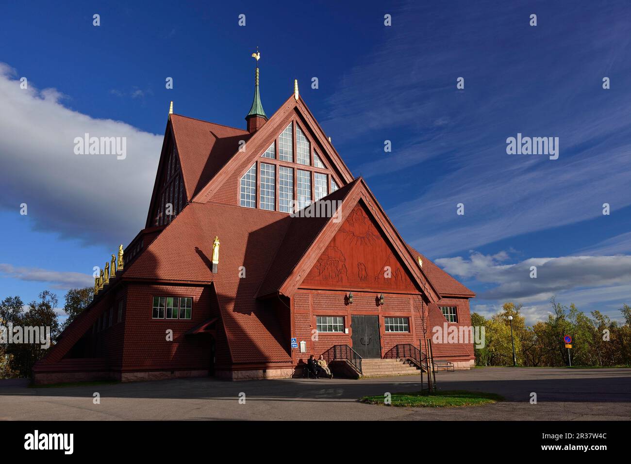 Church, Kiruna, Lapland, Sweden2 Stock Photo