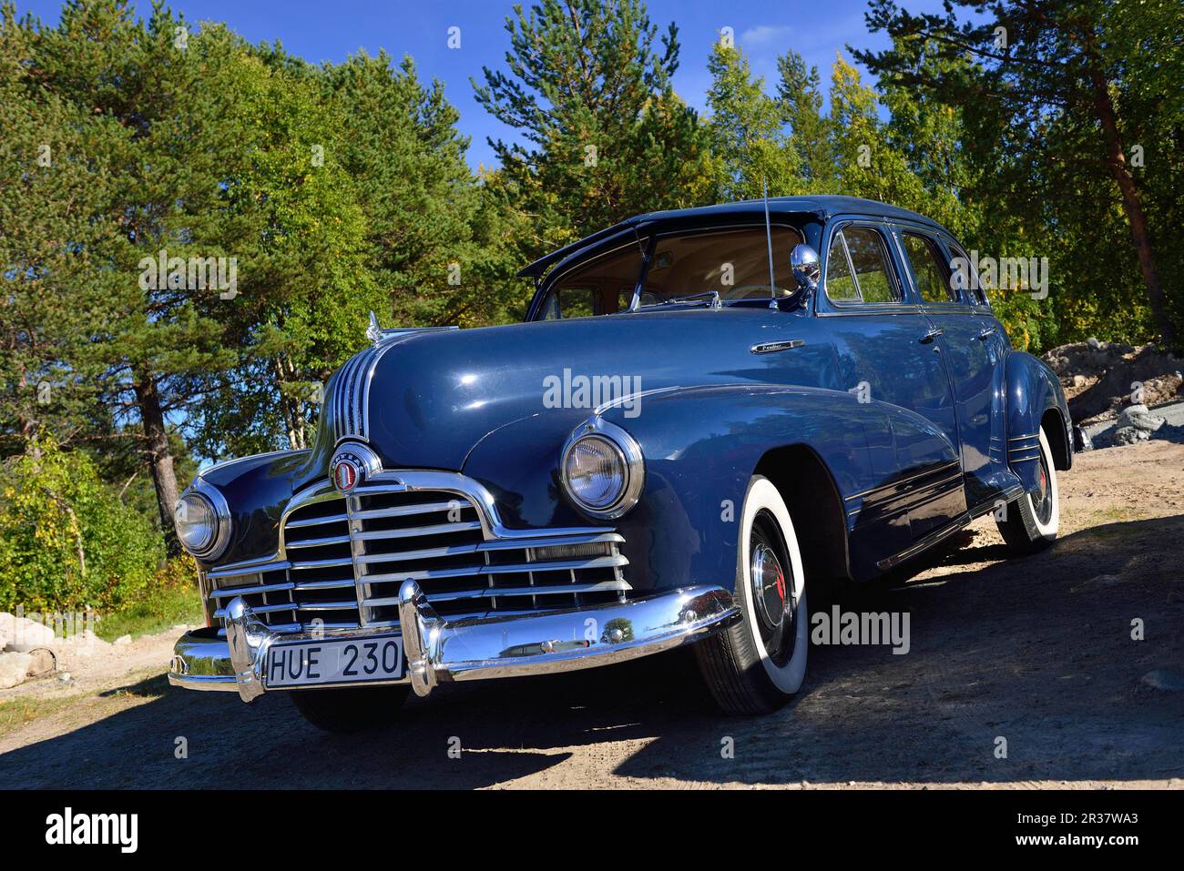 Classic car, Pontiac, Arvidsjaur, Lapland, Sweden2 Stock Photo