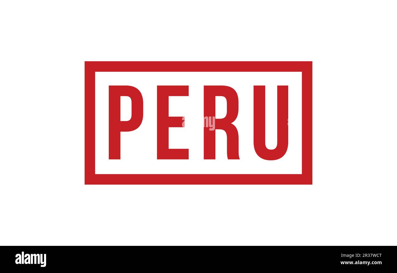 Peru Rubber Stamp Seal Vector Stock Vector Image & Art - Alamy
