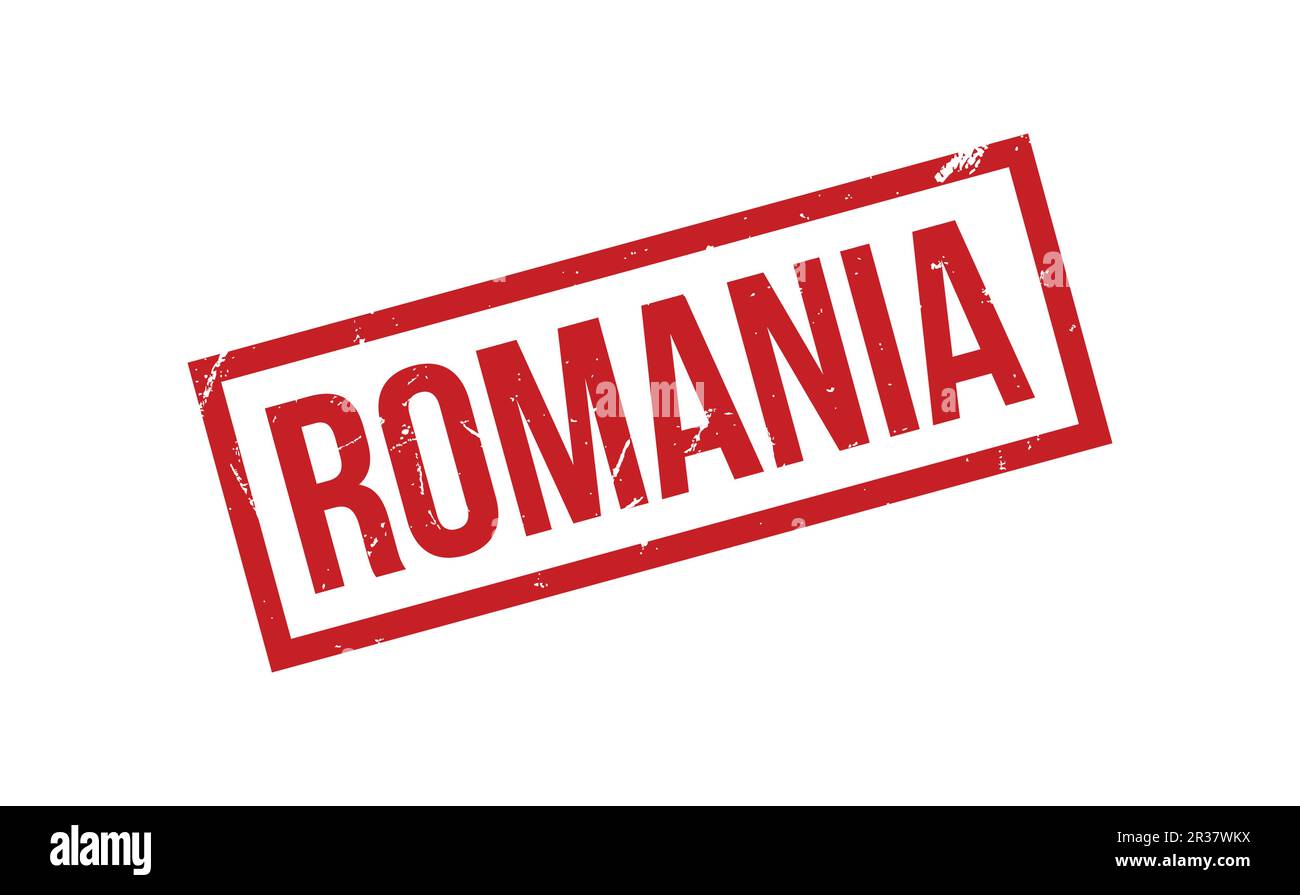 Romania Rubber Stamp Seal Vector Stock Vector Image & Art - Alamy