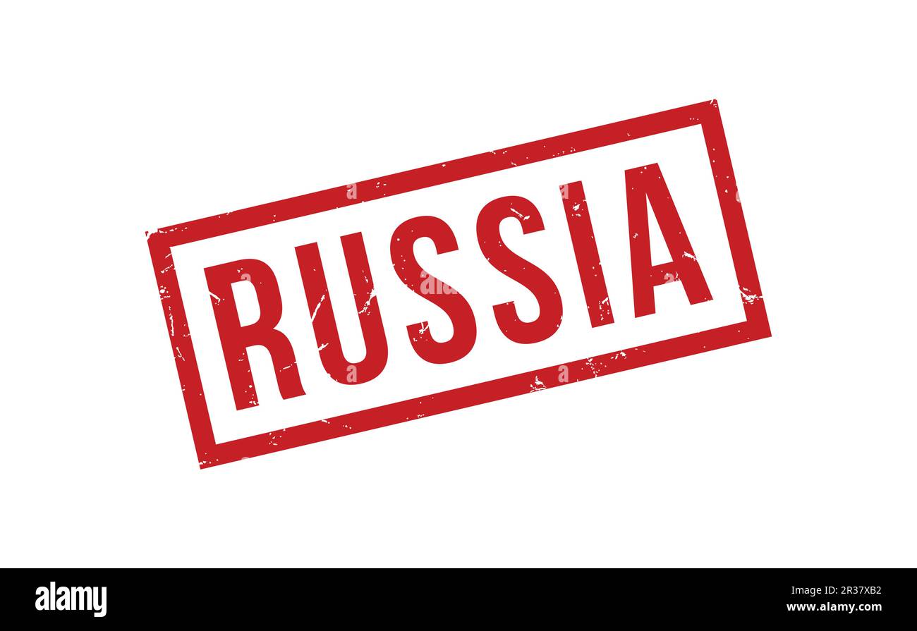 Russia Rubber Stamp Seal Vector Stock Vector Image & Art Alamy