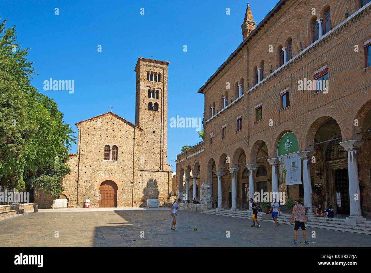San Francesco Basilica, Ravenna, Emilia Romagna, Italy Stock Photo