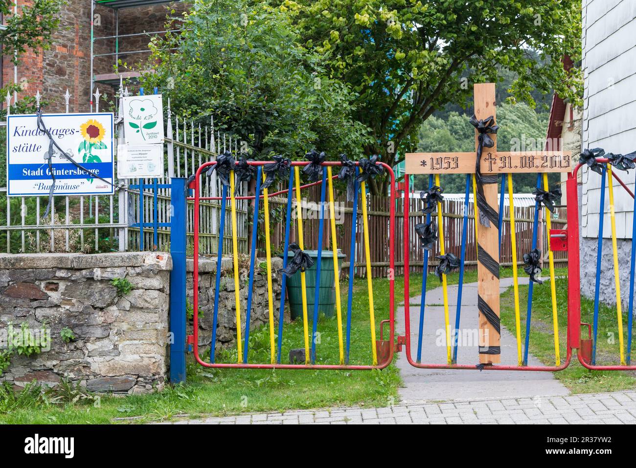  End of the kindergarten in Guentersberge Stock Photo - Alamy 
