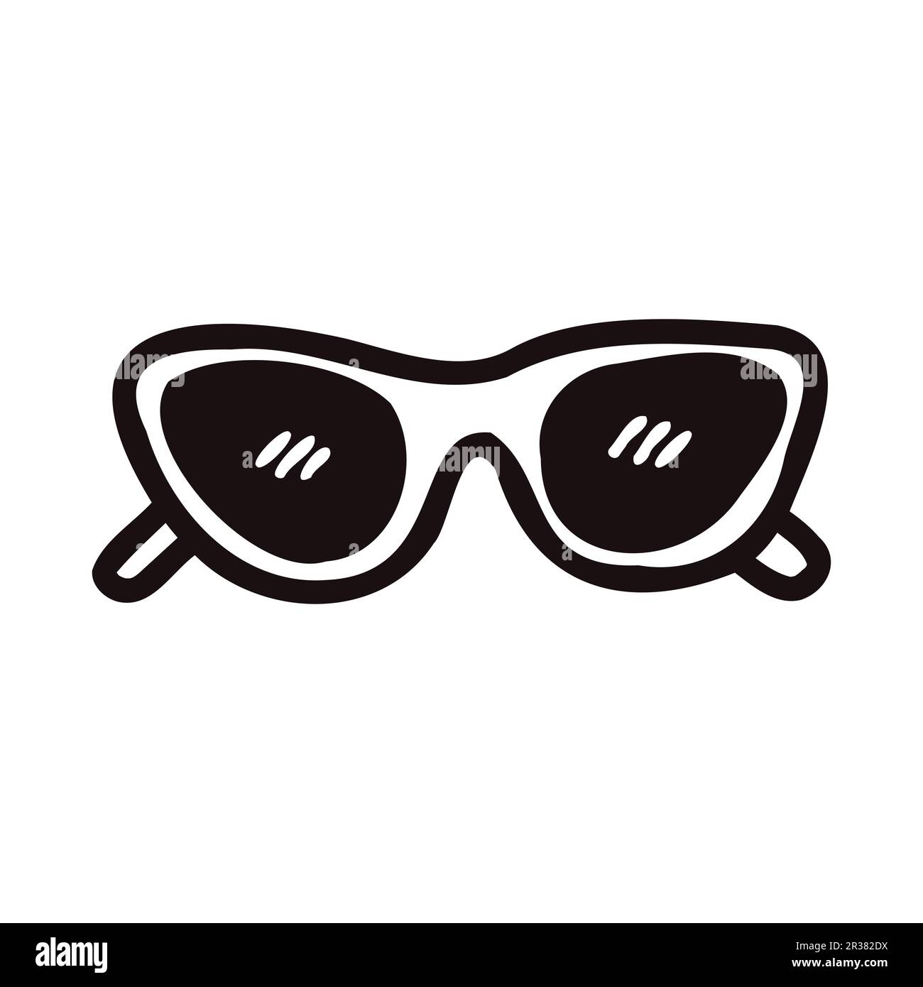https://c8.alamy.com/comp/2R382DX/hand-drawn-sunglasses-in-doodle-style-isolated-on-background-2R382DX.jpg