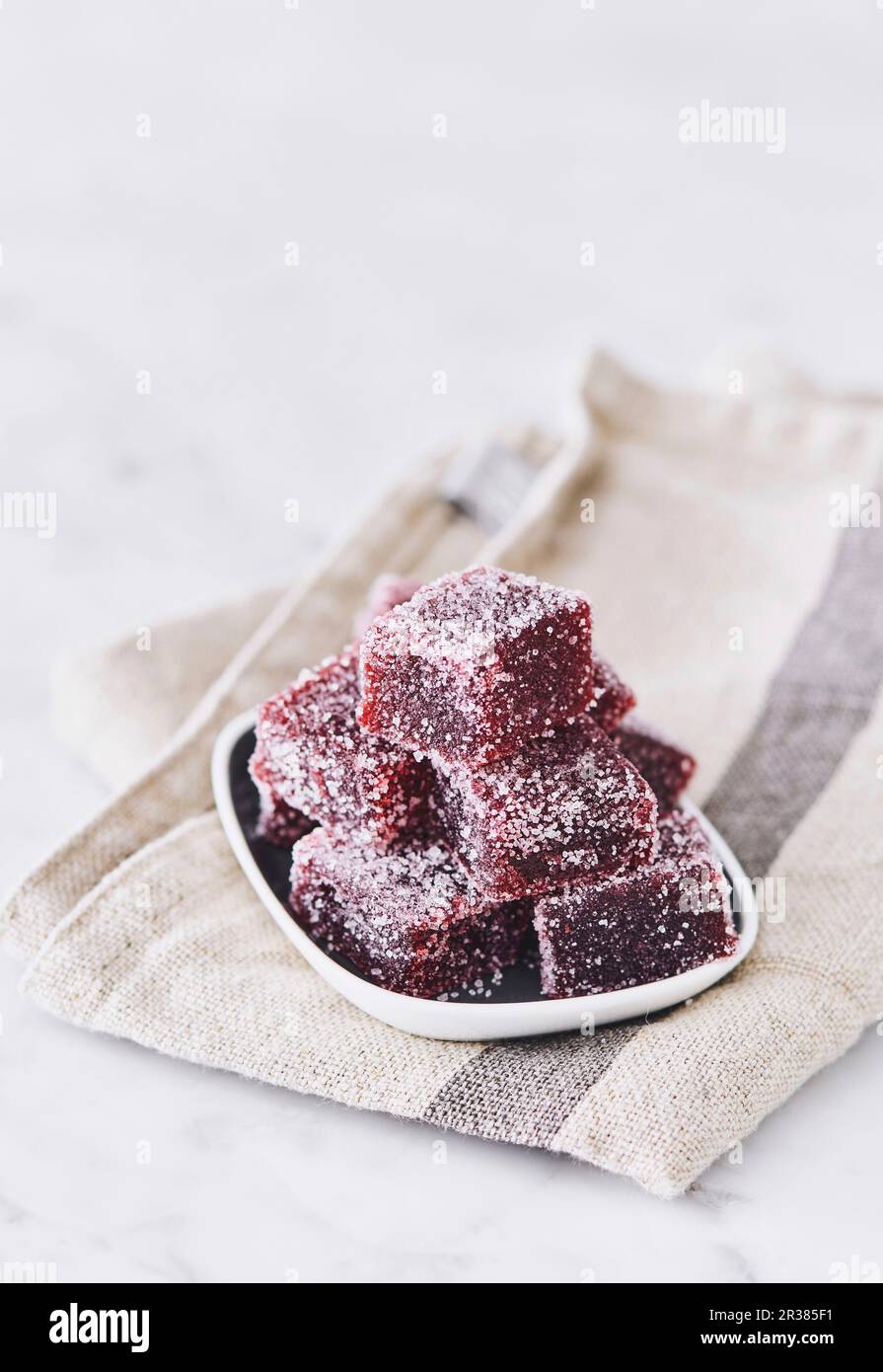 Homemade fruit jellies candy Stock Photo Alamy