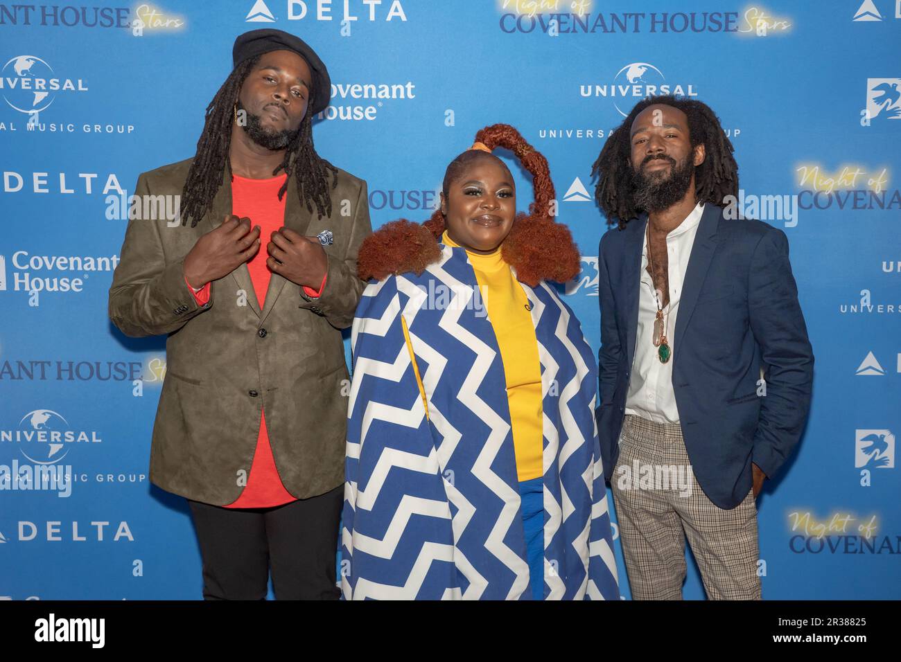 New York, United States. 22nd May, 2023. Members of "Tank and the