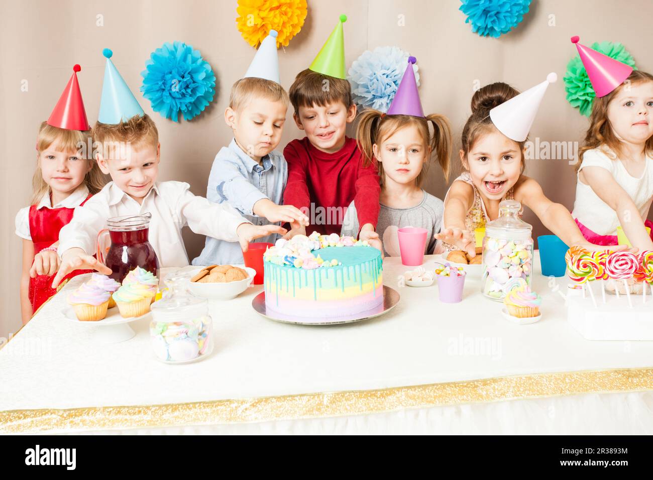 Happy birthday party Stock Photo - Alamy