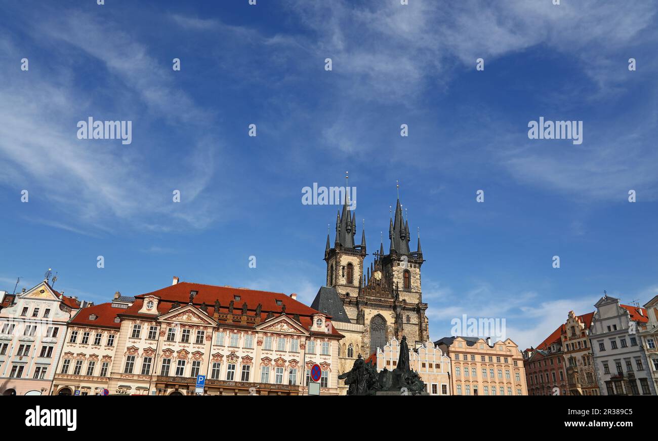 Historical czech town hi-res stock photography and images - Alamy